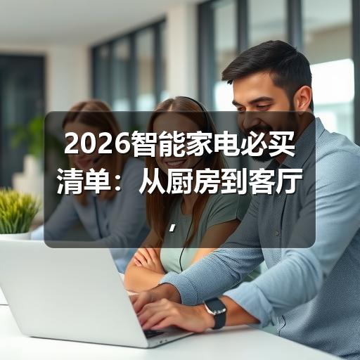 2026智能家电必买清单:从厨房到客厅,这几款让生活效率翻倍
