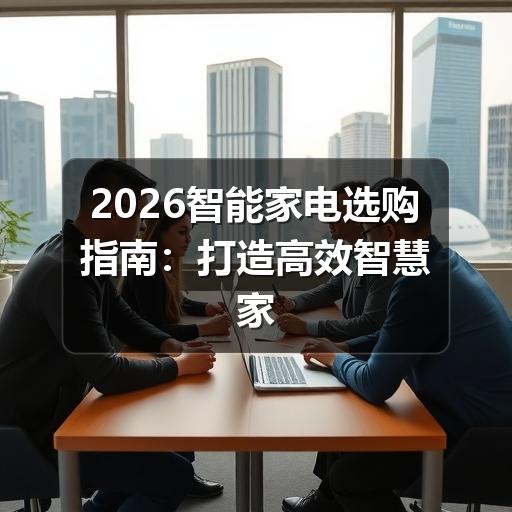 2026智能家电选购指南:打造高效智慧家庭的实用建议