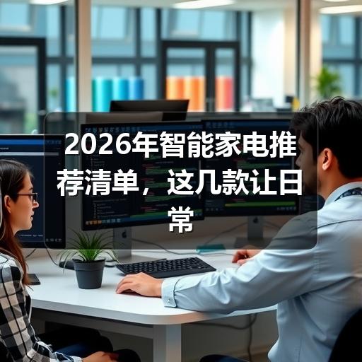 2026年智能家电推荐清单,这几款让日常生活更省心