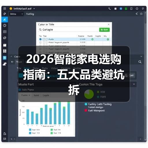 2026智能家电选购指南:五大品类避坑拆解,轻松搭建全屋智慧生态