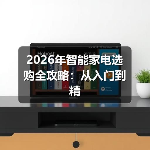 2026年智能家电选购全攻略:从入门到精通避开常见陷阱