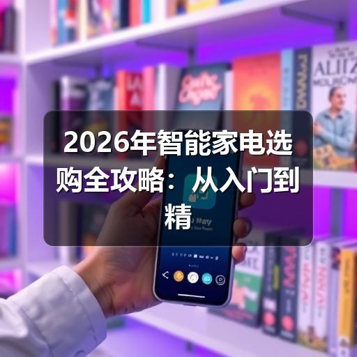 2026年智能家电选购全攻略:从入门到精通避开常见陷阱