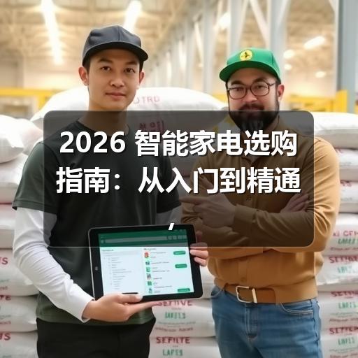 2026 智能家电选购指南：从入门到精通，一篇看懂怎么买