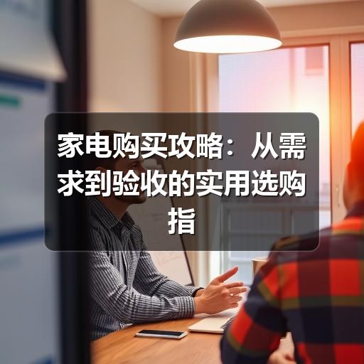 家电购买攻略:从需求到验收的实用选购指南