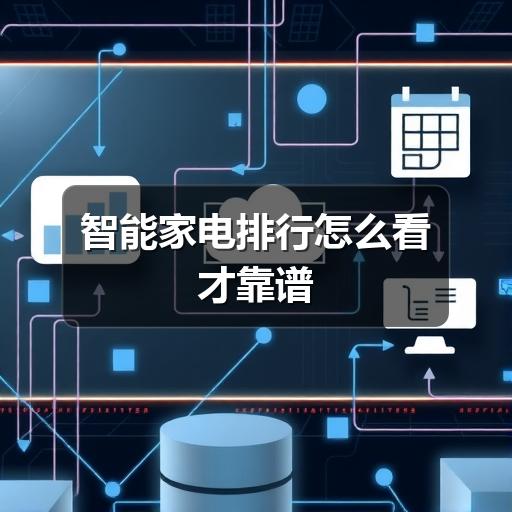 智能家电排行怎么看才靠谱