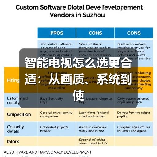 智能电视怎么选更合适:从画质、系统到使用场景的实用建议