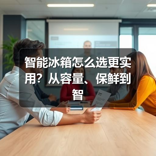 智能冰箱怎么选更实用？从容量、保鲜到智能功能的选购指南