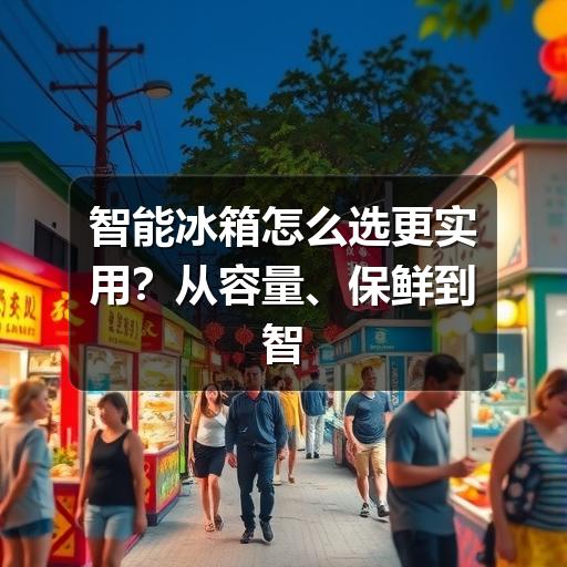 智能冰箱怎么选更实用？从容量、保鲜到智能功能的选购指南