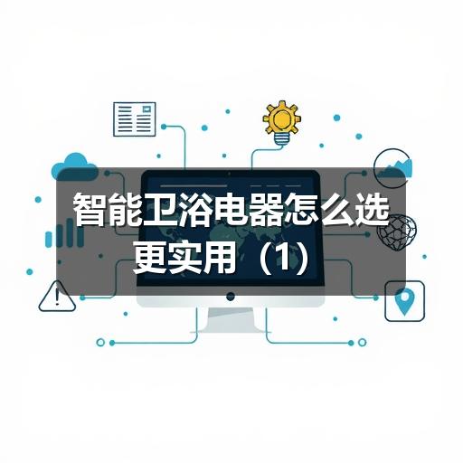 智能卫浴电器怎么选更实用(1)