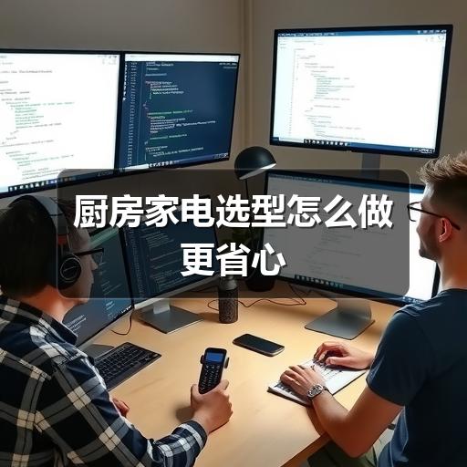 厨房家电选型怎么做更省心