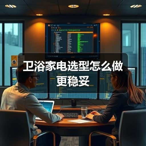 卫浴家电选型怎么做更稳妥
