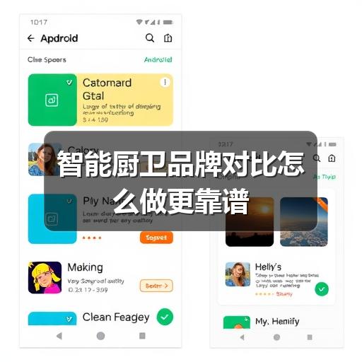 智能厨卫品牌对比怎么做更靠谱
