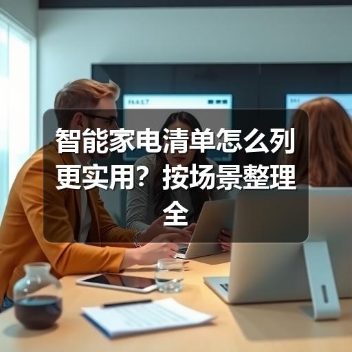 智能家电清单怎么列更实用?按场景整理全屋配置思路