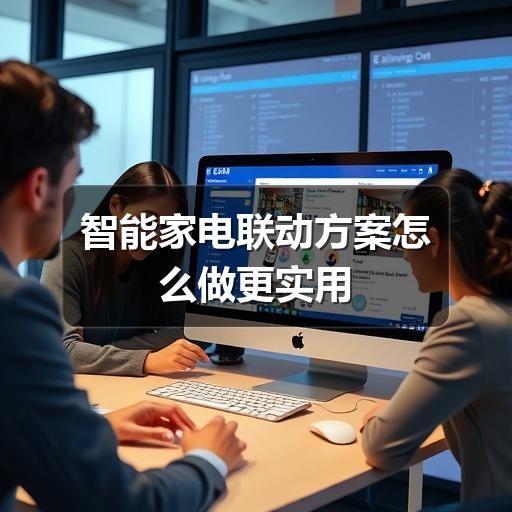 智能家电联动方案怎么做更实用
